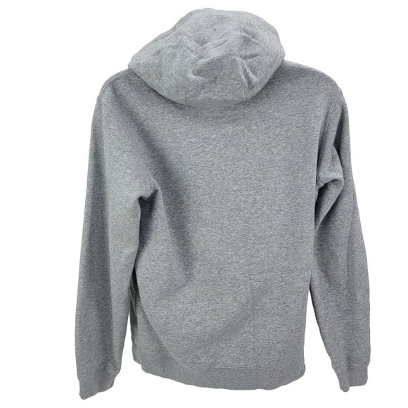 NIKE Men's Hoodie Pullover Sweatshirt Medium Big Center Swoosh Vintage Blue Tag - Picture 3 of 8